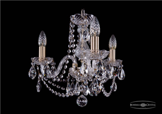 фото Люстра Bohemia Ivele Crystal 1406/3/141/Pa