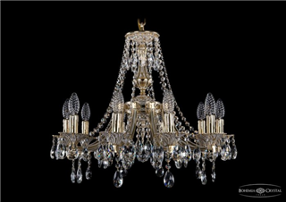 фото Люстра Bohemia Ivele Crystal 1771/10/190/A/GW