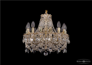 фото Люстра Bohemia Ivele Crystal 1707/14/125/C/GW