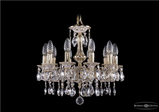 фото Люстра Bohemia Ivele Crystal 1707/10/125/A/GW