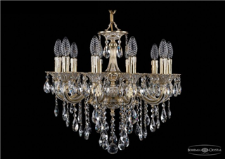 фото Люстра Bohemia Ivele Crystal 1701/10/181/B/GW