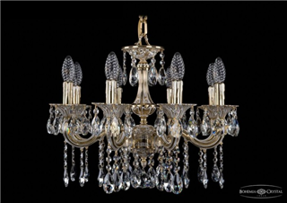 фото Люстра Bohemia Ivele Crystal 1701/8/181/A/GW