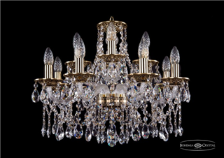фото Люстра Bohemia Ivele Crystal 1613/8+4/200/GB
