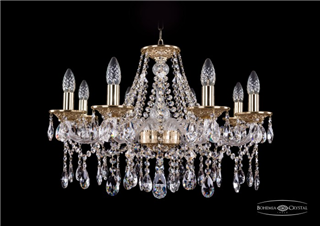 фото Люстра Bohemia Ivele Crystal 1613/8/220/G