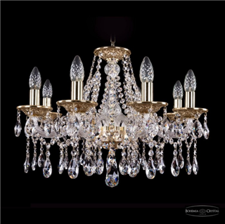 фото Люстра Bohemia Ivele Crystal 1613/8/200/G