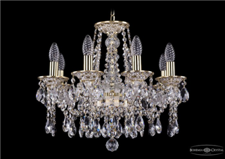 фото Люстра Bohemia Ivele Crystal 1613/8/165/GW