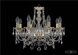 фото Люстра Bohemia Ivele Crystal 1611/8/195/GW