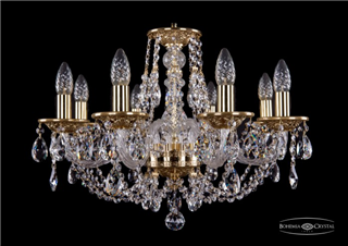 фото Люстра Bohemia Ivele Crystal 1606/8/195/G