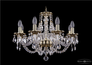 фото Люстра Bohemia Ivele Crystal 1606/8/195/GB