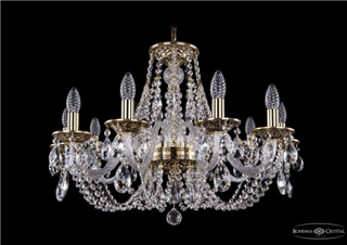фото Люстра Bohemia Ivele Crystal 1606/10/240/GB