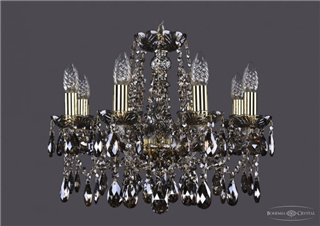 фото Люстра Bohemia Ivele Crystal 1413/8/165/G/M731
