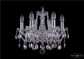 фото Люстра Bohemia Ivele Crystal 1413/6/141/Ni