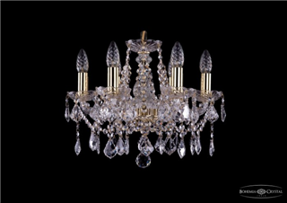 фото Люстра Bohemia Ivele Crystal 1413/6/141/G/Leafs