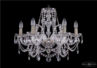 фото Люстра Bohemia Ivele Crystal 1411/6/195/Pa
