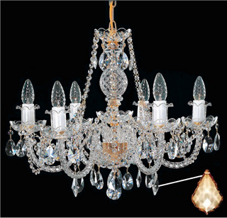 Люстра Elite Bohemia L 100/6/02-2 Amber