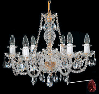 Люстра Elite Bohemia L 100/6/02-7 Red