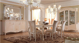 Элитная итальянская гостиная Prestige платина