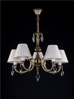 фото Люстра ArtGlass DAISY V. BRASS ANTIQUE CE