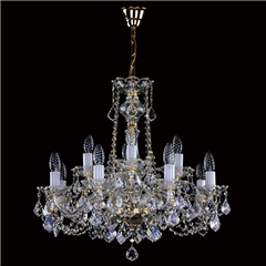 ajnj Люстра ArtGlass COURTNEY XII. VA-PE CE