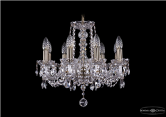 фото Люстра Bohemia Ivele Crystal 1402/8/160/Pa