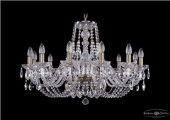фото Люстра Bohemia Ivele Crystal 1406/12/300/Pa
