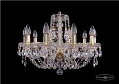 фото Люстра Bohemia Ivele Crystal 1406/10/195/G