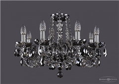 фото Люстра Bohemia Ivele Crystal 1402/8/195/Ni/M781