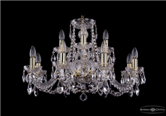 фото Люстра Bohemia Ivele Crystal 1402/8+4/240/G
