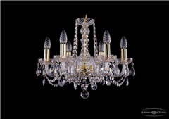 фото Люстра Bohemia Ivele Crystal 1402/6/160/G