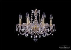 фото Люстра Bohemia Ivele Crystal 1402/6/141/G