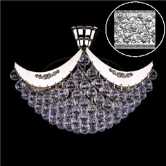 фото Люстра ArtGlass FIONA I. NICKEL CE