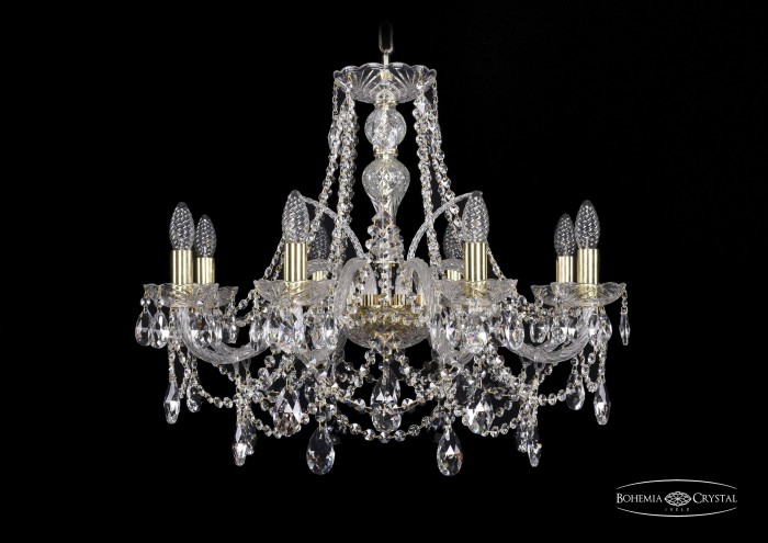 фото Люстра Bohemia Ivele Crystal 1411/8/240/G