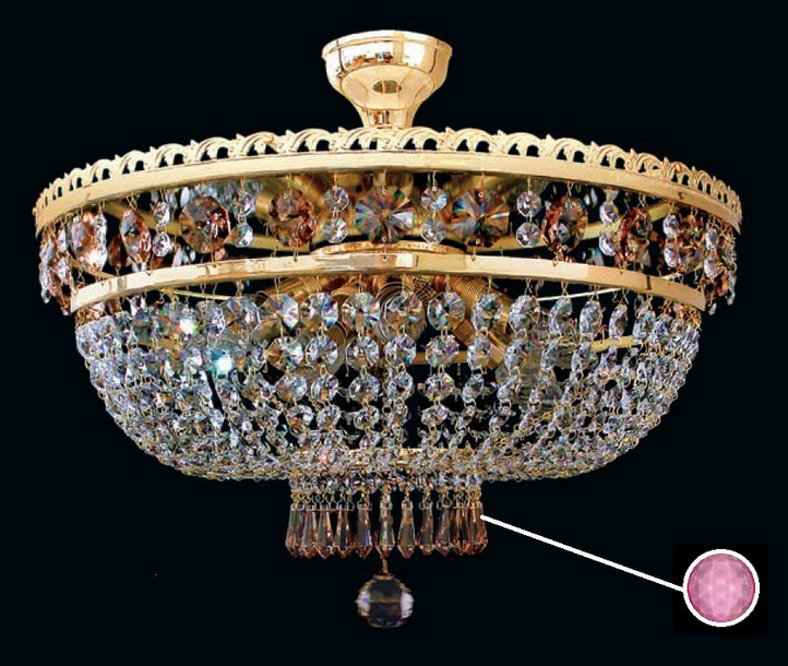 фото Люстра Elite Bohemia L 718/9/05-4 Rosalin