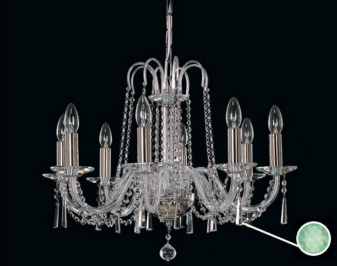 Люстра Elite Bohemia L 210/8/03 N Green