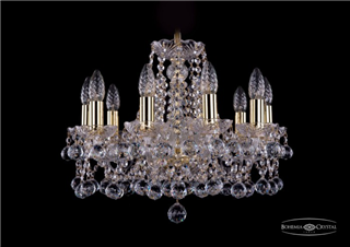 фото Люстра Bohemia Ivele Crystal 1413/10/165/G/Balls