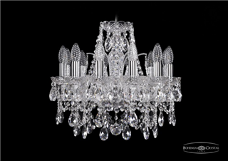 фото Люстра Bohemia Ivele Crystal 1411/12/141/Ni
