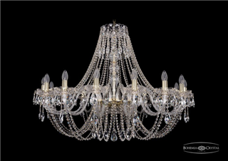 фото Люстра Bohemia Ivele Crystal 1406/16/400/G