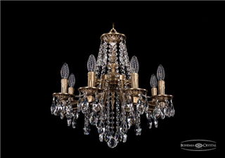 фото Люстра Bohemia Ivele Crystal 1771/8/150/B/FP