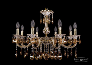 фото Люстра Bohemia Ivele Crystal 1702/8/265/А/GW/K721