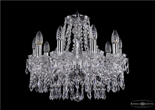 фото Люстра Bohemia Ivele Crystal 1403/10/160/Ni