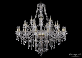 фото Люстра Bohemia Ivele Crystal 1415/16+8+4/460-132/G