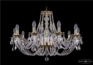 фото Люстра Bohemia Ivele Crystal 1606/10/300/GB