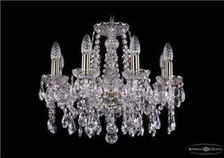 фото Люстра Bohemia Ivele Crystal 1413/8/165/Pa