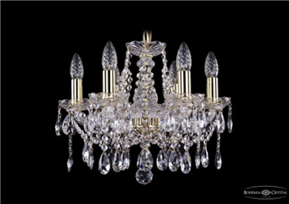 фото Люстра Bohemia Ivele Crystal 1413/6/141/G