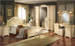Спальня Regina Beige Италии Регина слоновая кость
