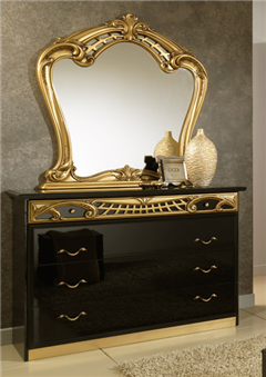 спальня Италии Sara Black Gold (Сара Блэк Голд)