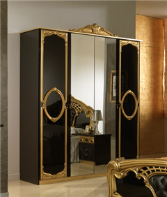 спальня Италии Sara Black Gold (Сара Блэк Голд)